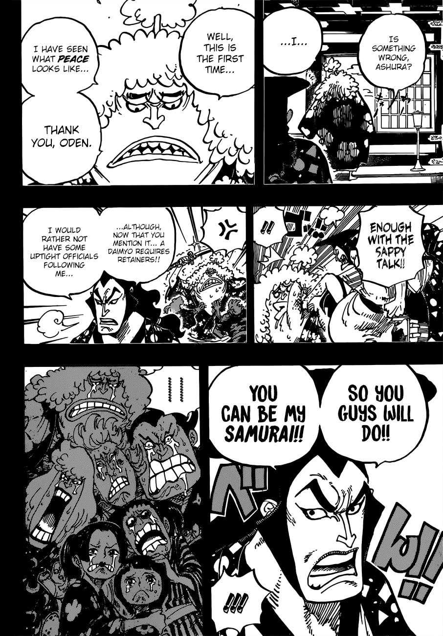 Read One Piece Chapter 962 The Daimyo And His Retainers Mangabuddy